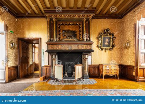 Interior Chateau De Chaumont in FRance Editorial Stock Image - Image of ...