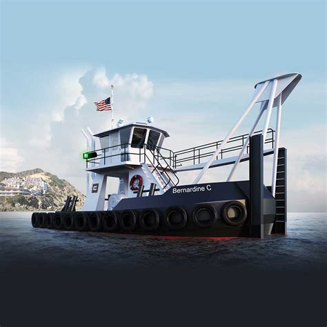 Vessel Design Build & Fabrication | Tugboat Bernardine C | Curtin Maritime