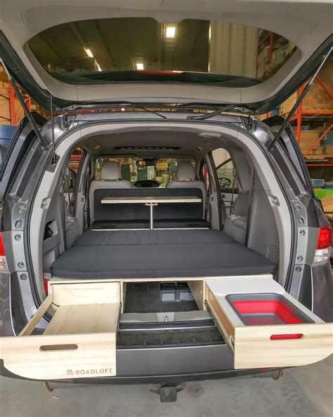 Order your camper conversion kit Roadloft | Minivan camper conversion ...