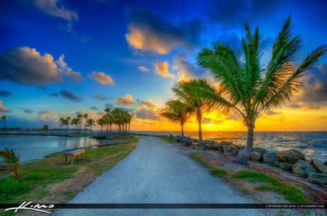 Coral Gables Florida Sunrise from Matheson Hammock Park