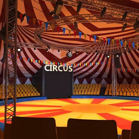 circus cart 3d model