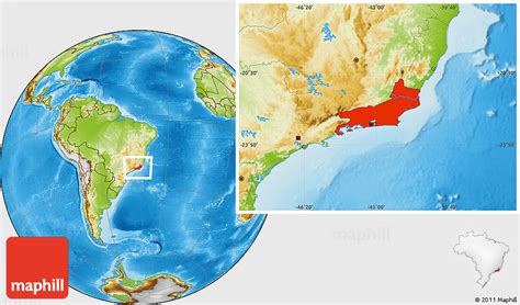 Rio De Janeiro World Map - Maping Resources