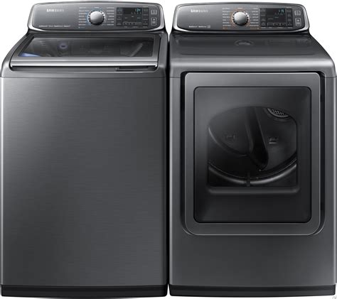 Samsung SAWADREP3 Side-by-Side Washer & Dryer Set with Top Load Washer ...