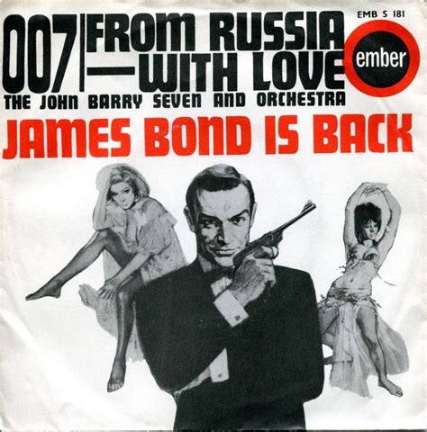 Ephemera from the Second James Bond Movie - From Russia with Love ...