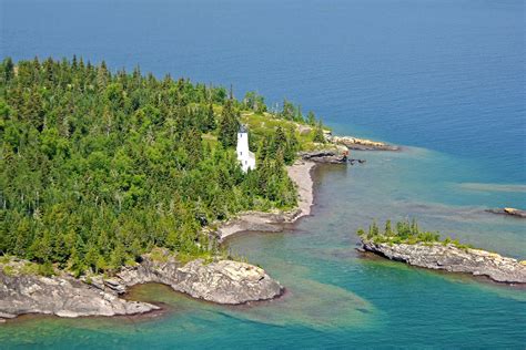 Rock Harbor Light Lighthouse in Rock Harbor Lodge, MI, United States ...