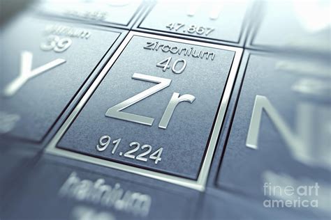 Zirconium Chemical Element Photograph by Science Picture Co - Pixels