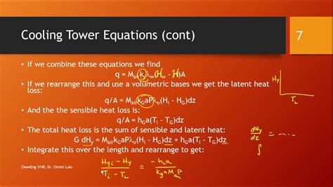 Cooling Tower Efficiency Calculation Xls - Design Talk