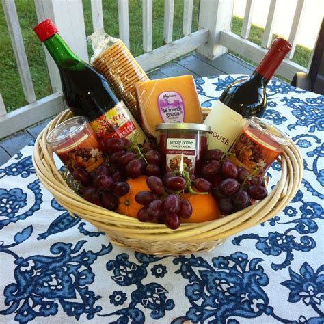 Gift Baskets With Wine And Cheese 23