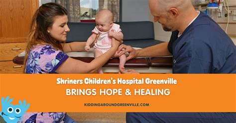 Shriners Children's Hospital Greenville Brings Hope And Healing ...