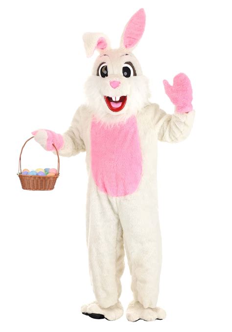 Adult Easter Bunny Mascot Costume