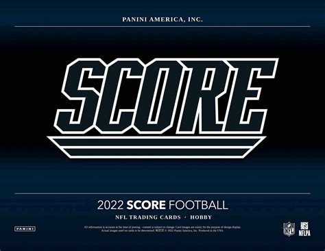 2022 Score NFL Football Cards