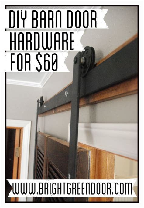 DIY Barn Door Hardware | Diy barn door hardware, Barn door, Diy barn door