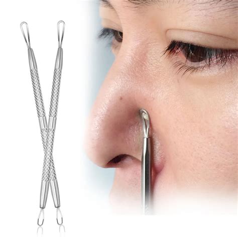 1PC New Convenient Professional Stainless Steel Blackhead Remover ...