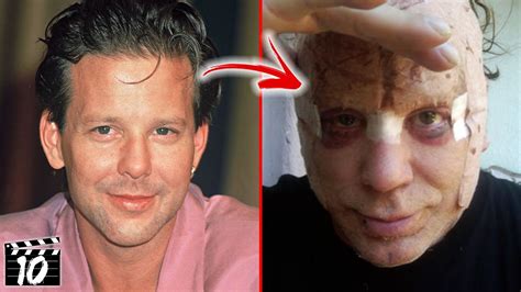 How Mickey Rourke Drastically Changed His Looks - YouTube