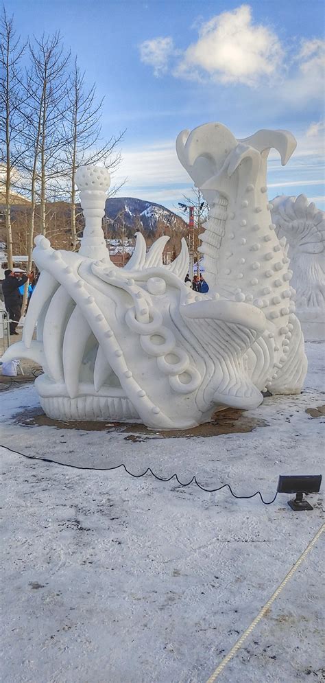 Ice Sculpture competition winner in Breckenridge Colorado 2019 : r ...