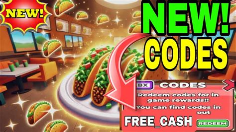 [NEW] Taco shop tycoon codes | Roblox Taco shop tycoon codes - YouTube