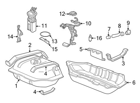 Chevrolet Blazer Fuel Tank - 15162039 | GM Parts Outlet, EASTPOINTE MI