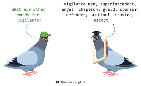 Words Preserver and Vigilante are semantically related or have similar ...