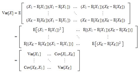 Calculate Variance Covariance Matrix in R manually