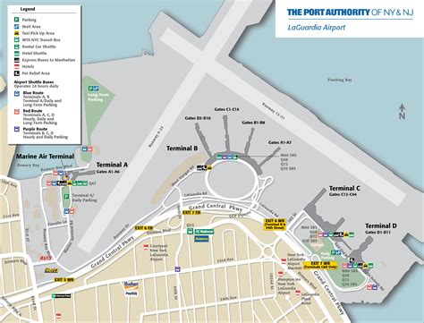 Laguardia Airport Runway Map