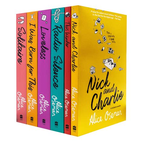 Alice Oseman Collection 6 Books Set (Solitaire, Loveless, This Winter ...