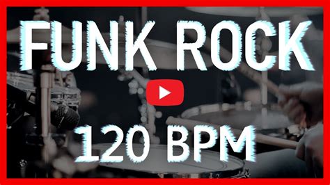 Simple Funk Rock Drum Track 120 BPM [HD] - YouTube