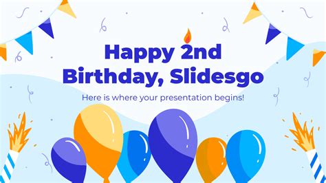 Free Birthday Powerpoint Templates - Printable Form, Templates and Letter