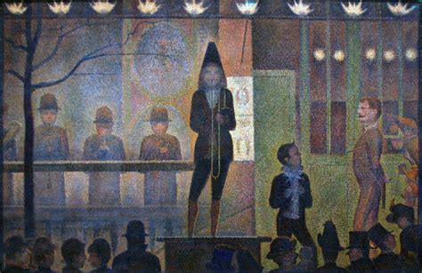 Circus Sideshow by Georges Seurat - Facts about the Painting