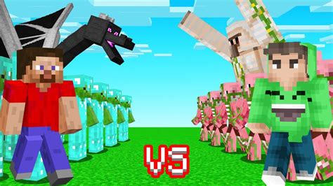 Slogo vs Jelly Building A MOB ARMY To FIGHT My FRIENDS Minecraft ...