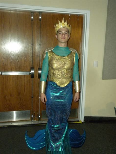 King Triton costume idea -- need a top like this one, but over a ...