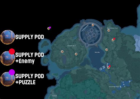 Tower of Fantasy: All Supply Pods 2 in Navia