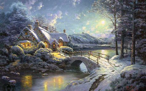 Update 74+ thomas kinkade wallpaper super hot - in.cdgdbentre