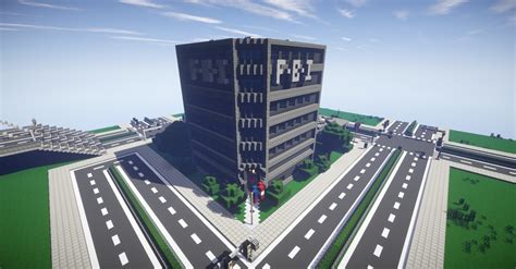 Ultra City Police Station and FBI HQ (Capitol) Minecraft Map