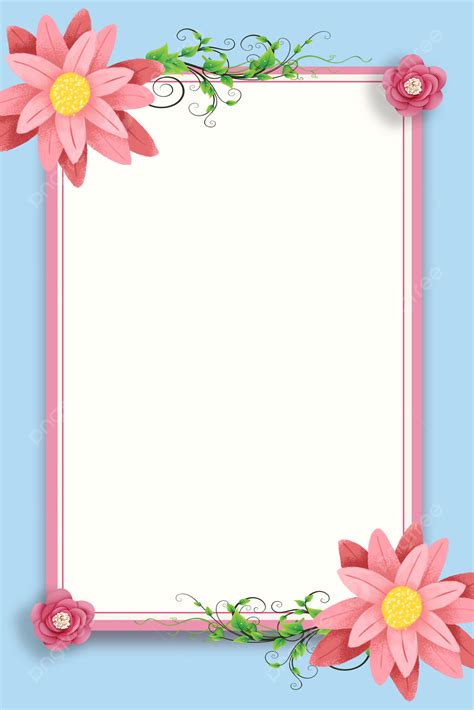 823 Background Flower Border Design Images & Pictures - MyWeb