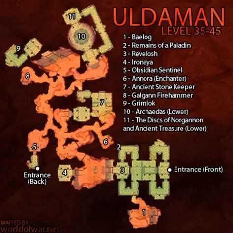 Classic WoW - Uldaman Guide (Boss, Loot, Map, Quest)