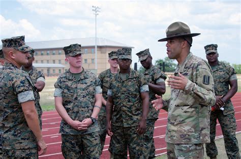 Marines see how the Army puts combat in basic training | Article | The ...