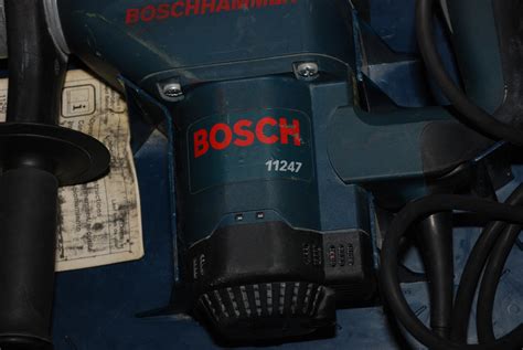 GREAT CONDITION Bosch 11247 Hammer Drill with Case and Accessories. INV ...