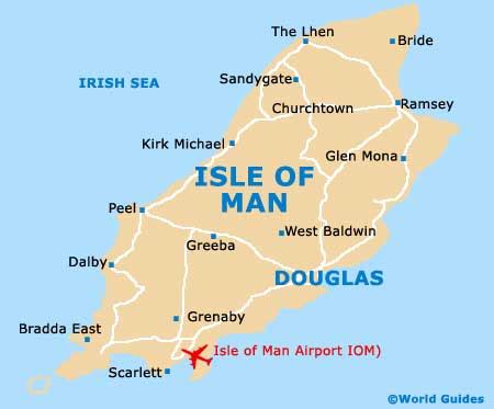 Map of Isle of Man Airport (IOM): Orientation and Maps for IOM Isle of ...