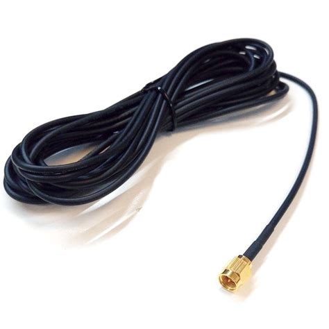 Cable RG174/U with connector SMA Male length 4,5m