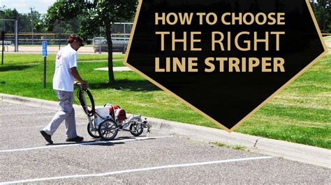 CHOOSE THE RIGHT LINE STRIPING MACHINE FOR ASPHALT PARKING LOT MARKINGS ...