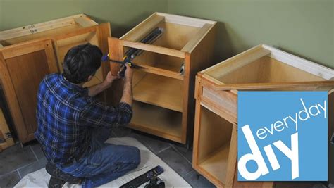 How To Install Kitchen Cabinets Buildipedia Diy You