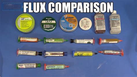 SDG #086 What's the best flux for soldering? A comparison with PCBs ...