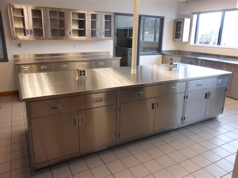 Stainless Steel Wall & Base Lab Cabinets | LOC Scientific