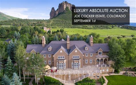 Joe Cocker Colorado Mansion With Ranch For Sale [240-Acres] | Celebrity ...