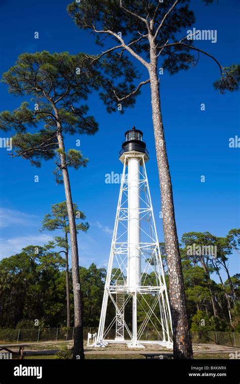 Cape San Blas Lighthouse Stock Photo - Alamy