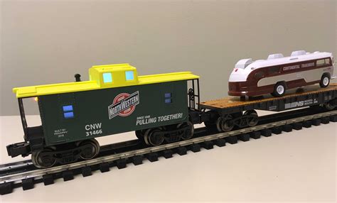 New illuminated Chicago & North Western caboose from Menards - Classic ...