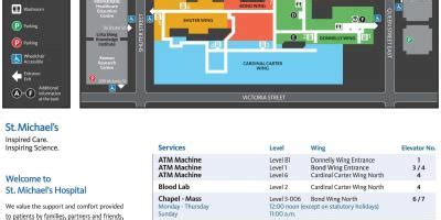 St. Michael's Hospital Map