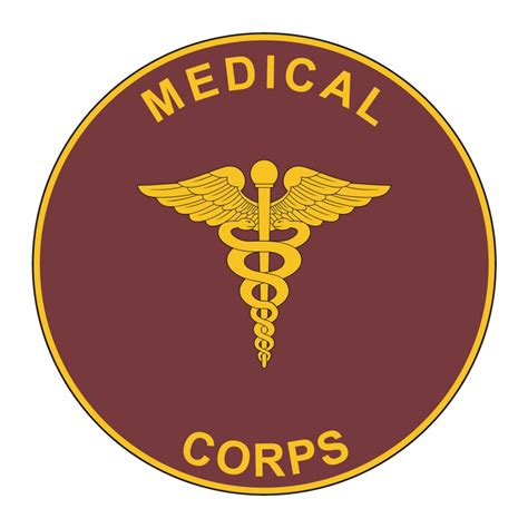 US Army Medical Corps Plaque Full Color Decal Sticker | Etsy