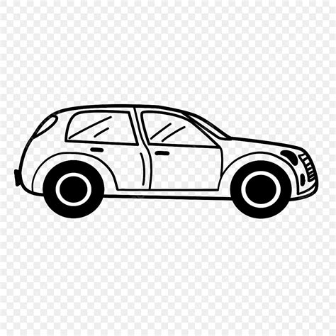 Voiture Noir Et Blanc Clipart PNG , Clipart Voiture Noir Et Blanc ...