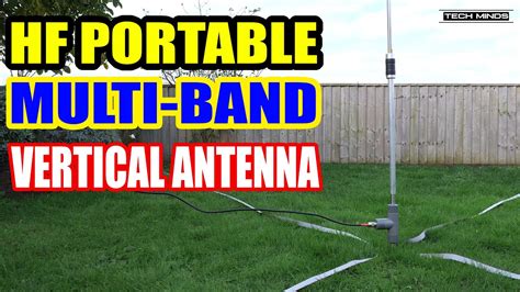 PT-GP1 Multiband HF Vertical Portable Antenna - YouTube